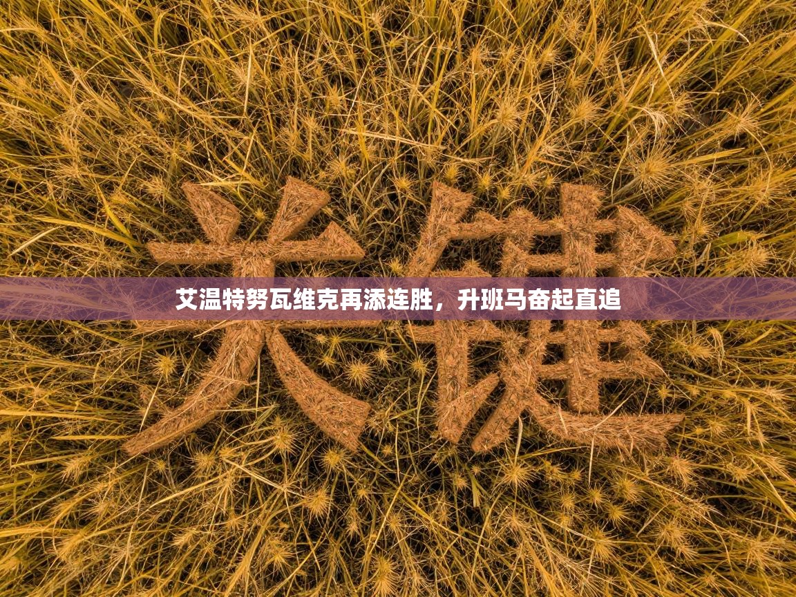 艾温特努瓦维克再添连胜，升班马奋起直追